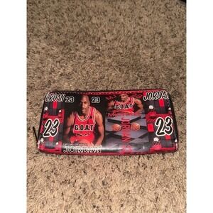 Michael Jordan GOAT Wallet Number‎ 23 Clutch NBA Fan Gift Souvenir